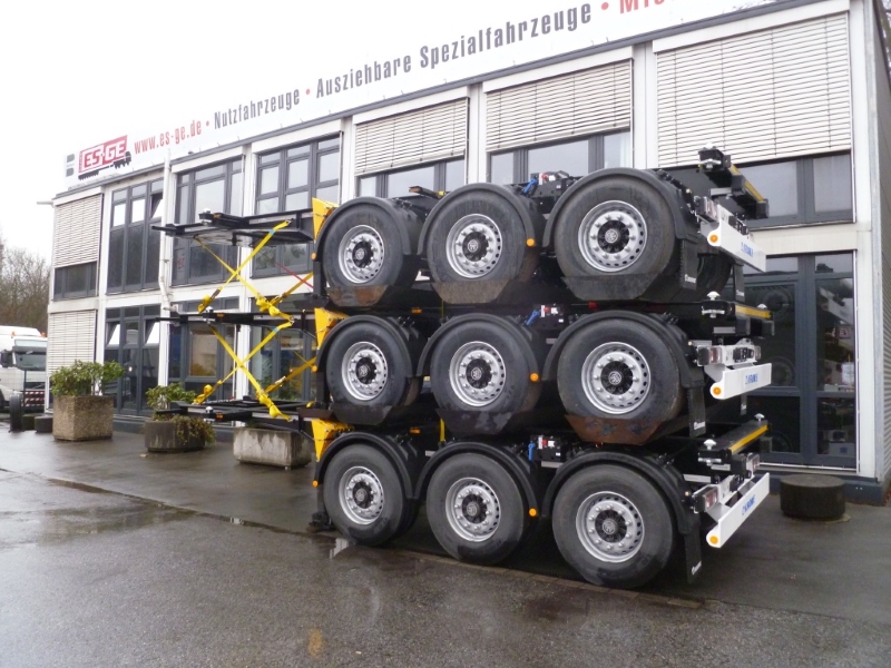Containerchassis 3 axles