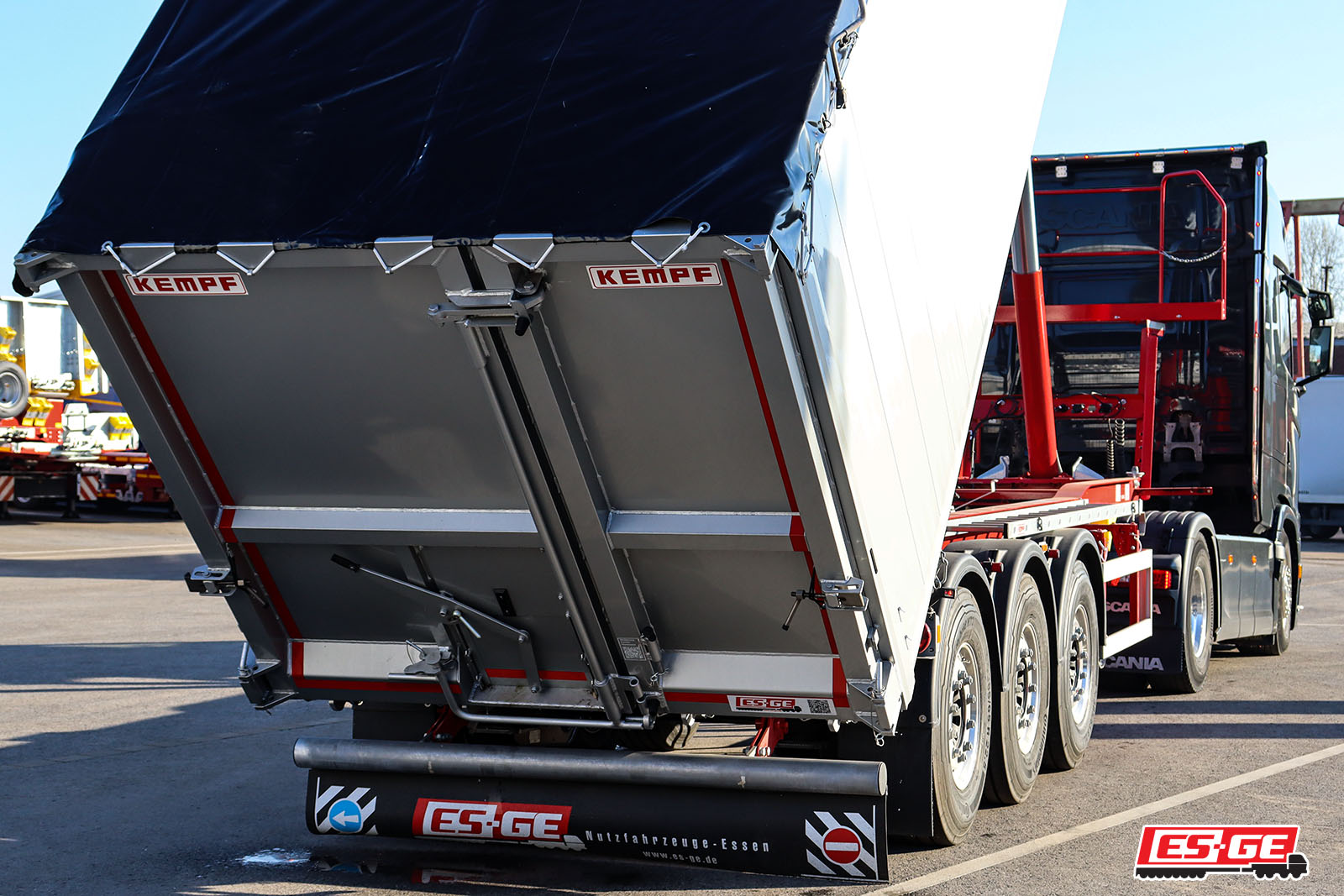KEMPF tipper semi-trailer Langhoff Transporte ES-GE References 04