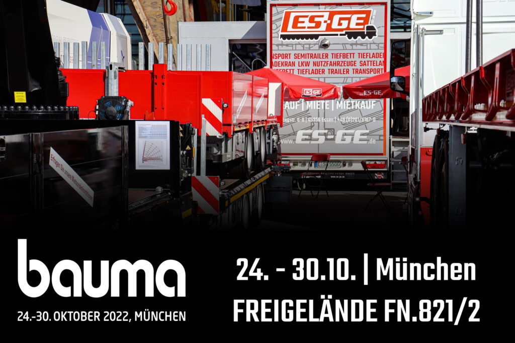 BAUMA 2022 Vorschau Messestand