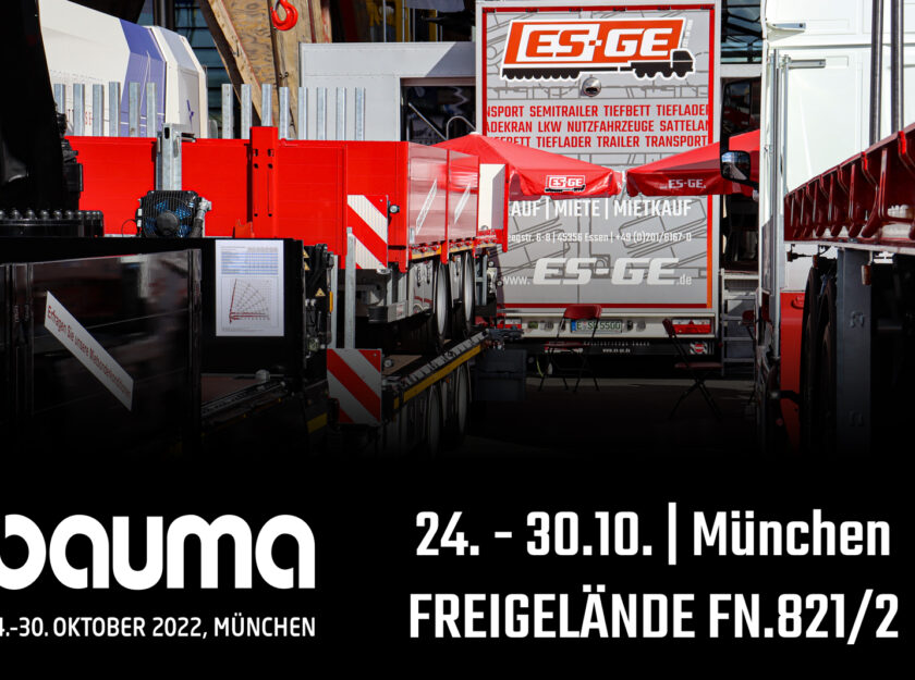 BAUMA 2022 Vorschau Messestand