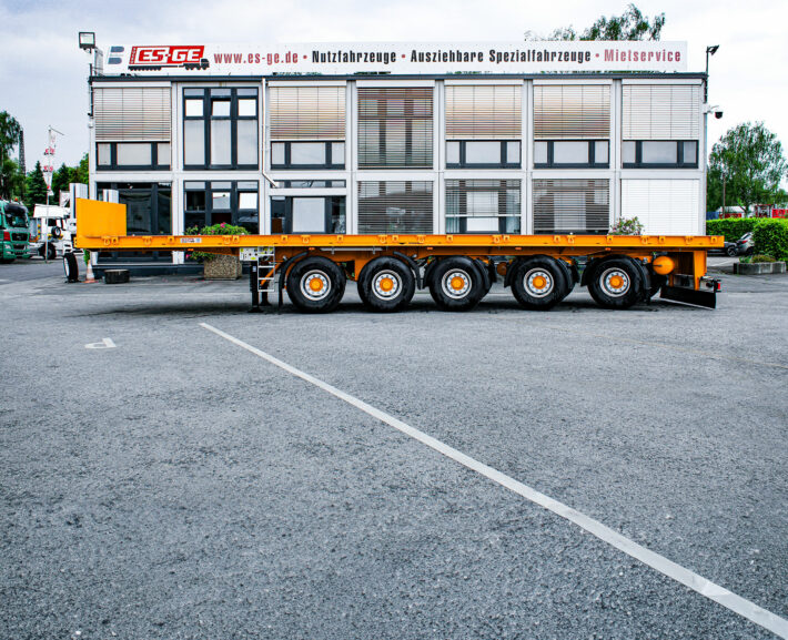 Plattformauflieger Bauform Ballastauflieger