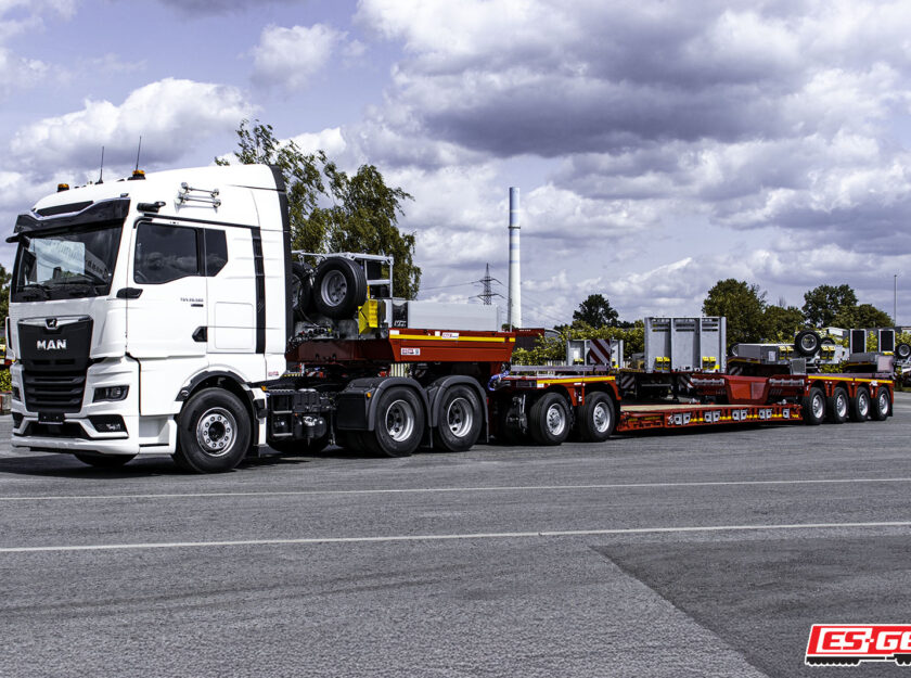 MAN Sattelzugmaschine mit 2+4 MAX Trailer MAX710