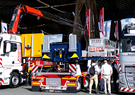 ES-GE Nutzfahrzeuge stand at IAA Transportation 2026 in Hanover