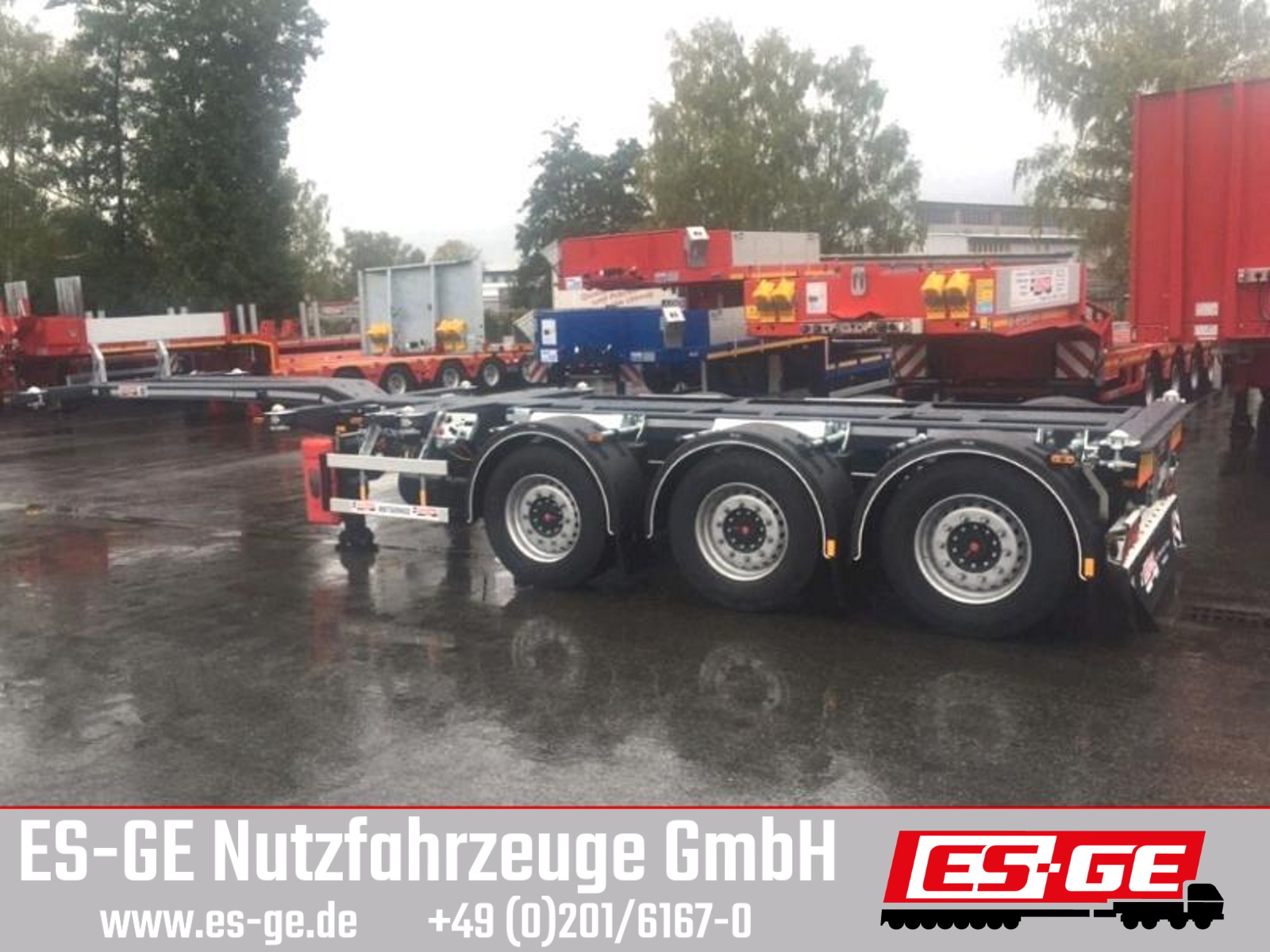D-TEC 3-Achs-Containerchassis - multifunktionell