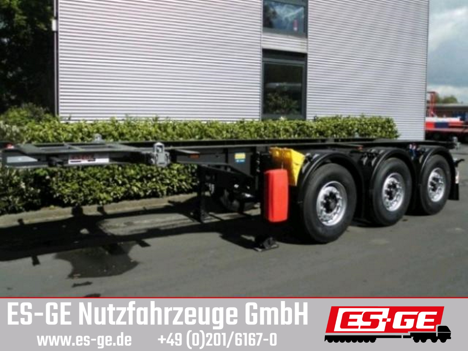 Krone 3-Achs-Containerchassis 20 ft