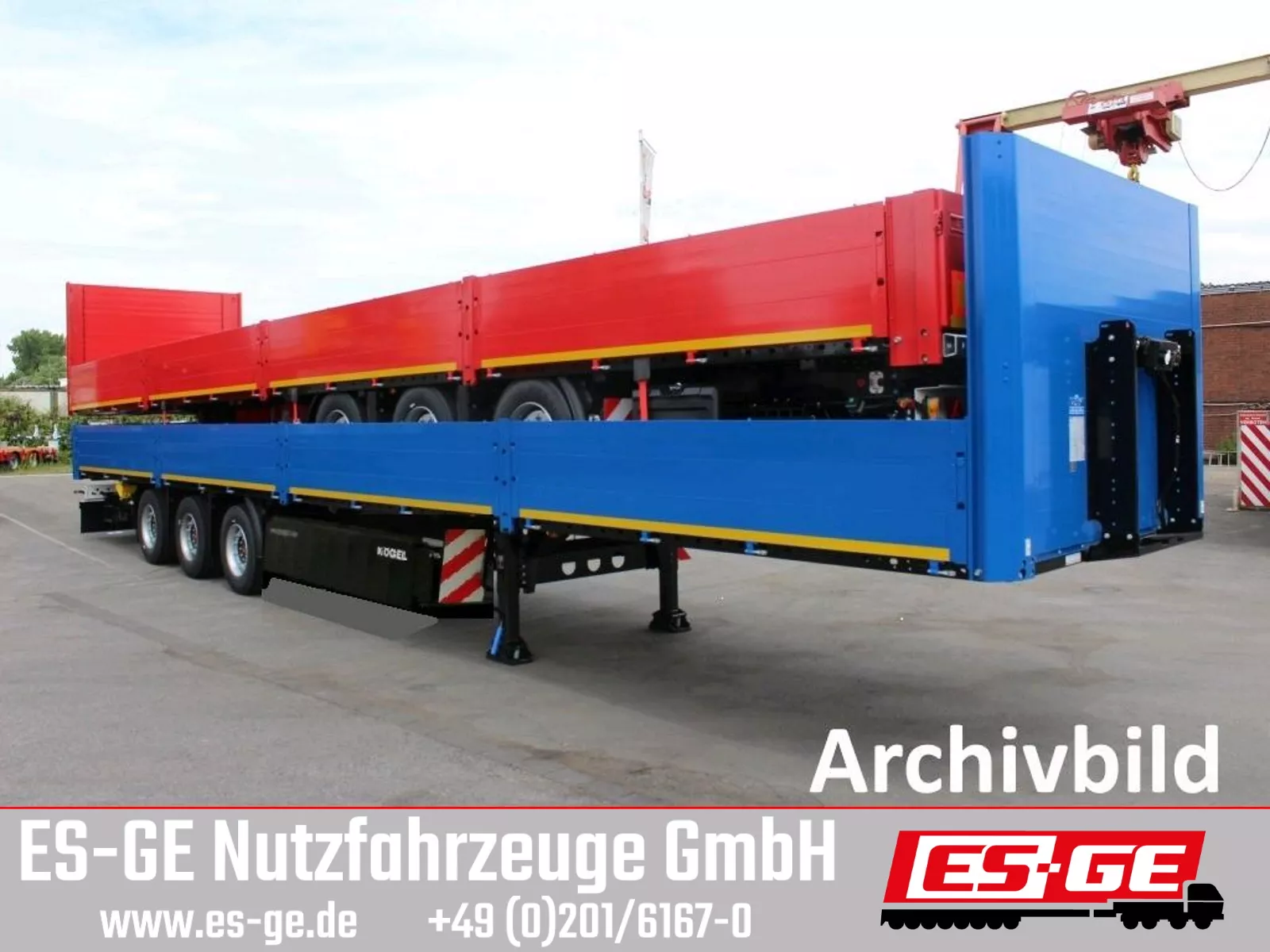 KÖGEL - 3-Achs-Multi-Sattelauflieger