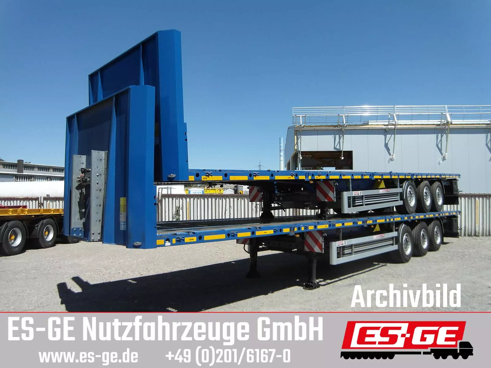 ES-GE - 3-Achs Sattelanhänger
