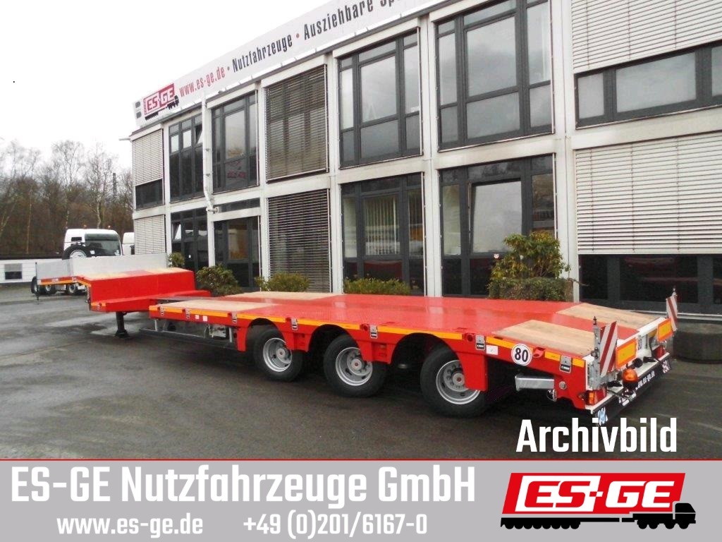 MAX Trailer MAX Trailer MAX110 Semi-Tieflader