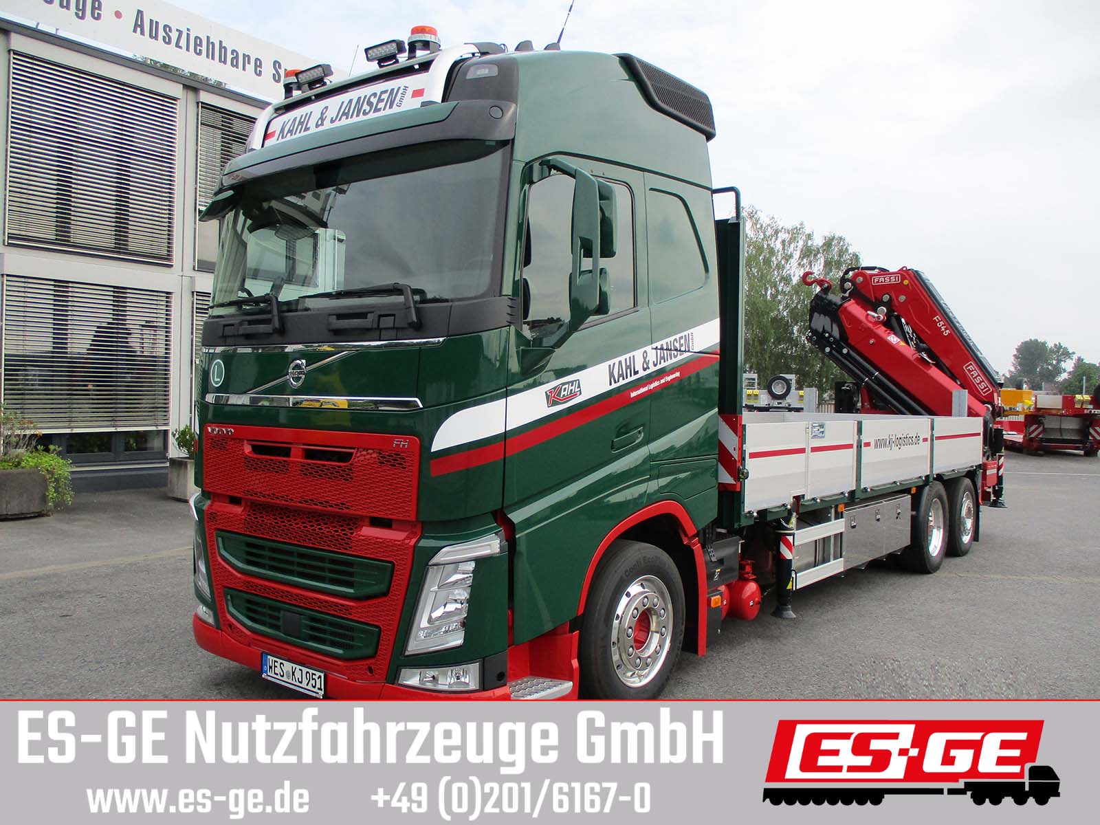 Volvo FH500 CHH-LOW 6x2  mit Fassi Ladekran F545RA.226 x