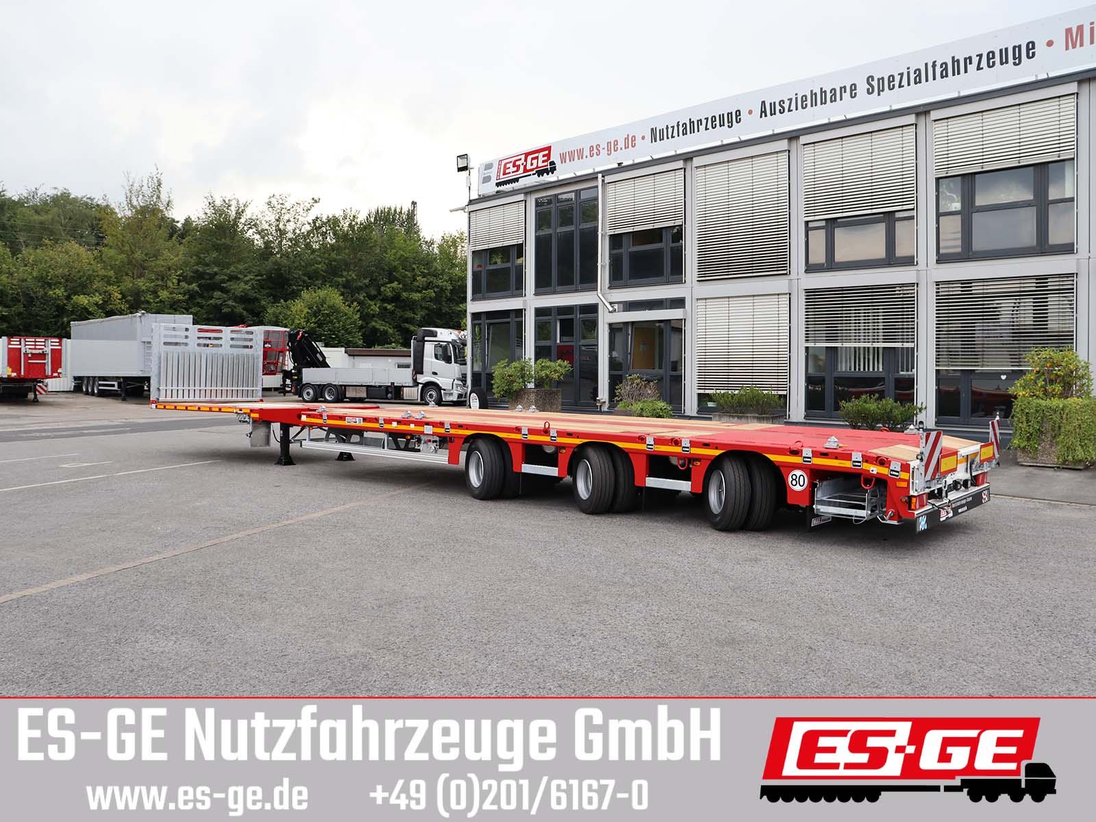 Faymonville MAX Trailer MAX210 Telesattel Megatrailer