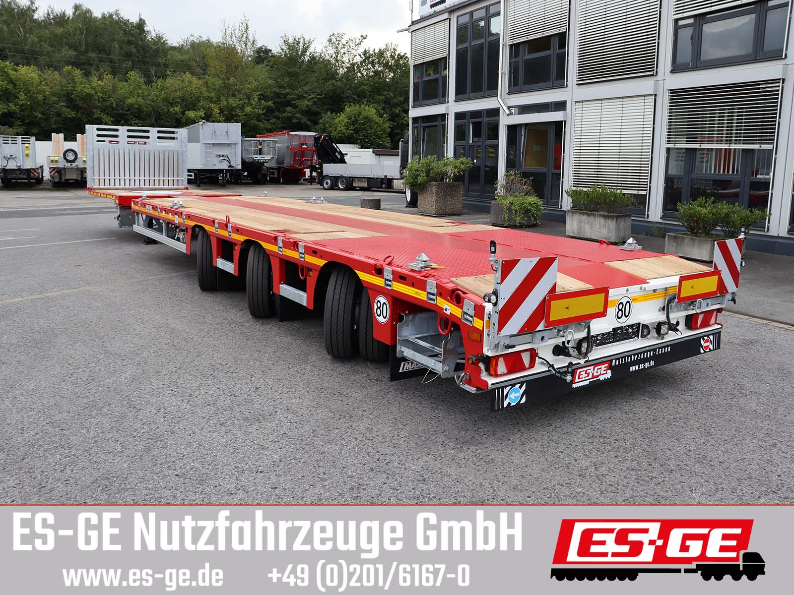 Faymonville MAX Trailer MAX210 Telesattel Megatrailer
