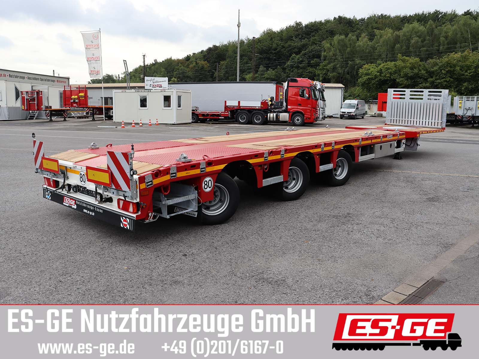 Faymonville MAX Trailer MAX210 Telesattel Megatrailer