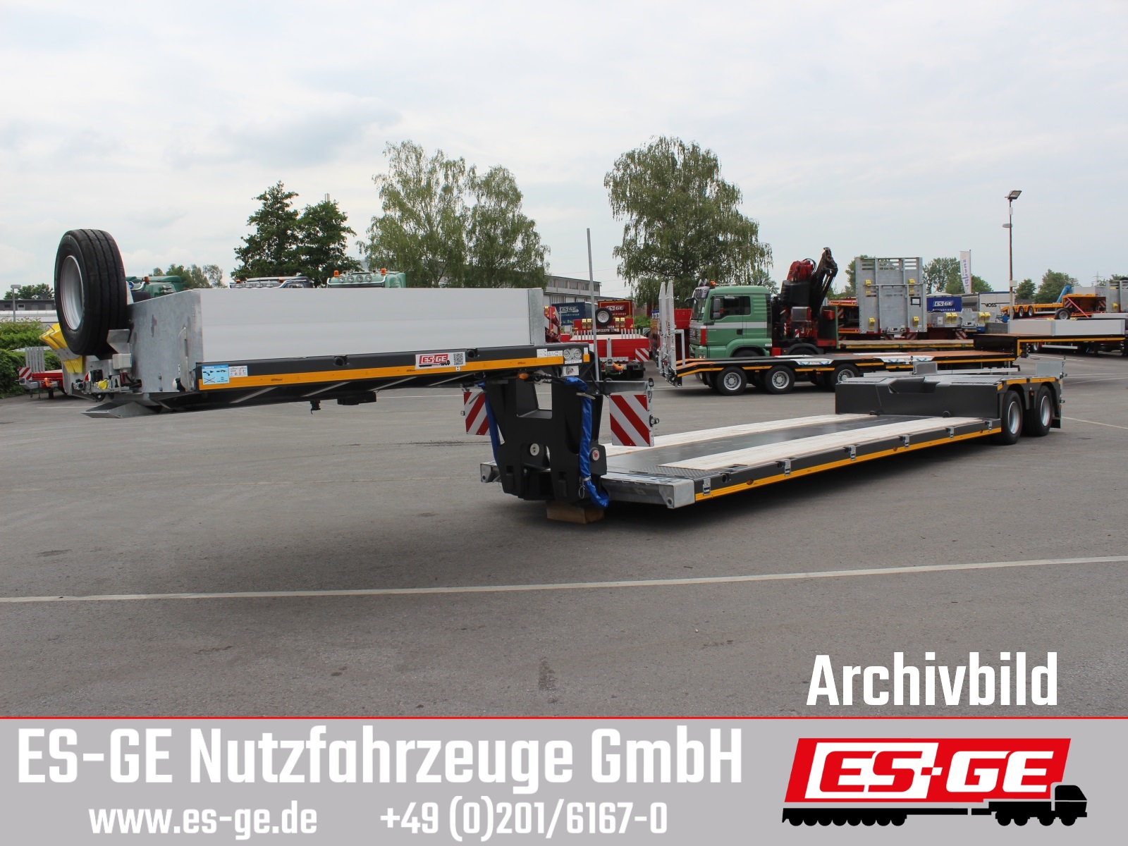 MAX Trailer MAX Trailer MAX510 Tiefbett 2x10 t