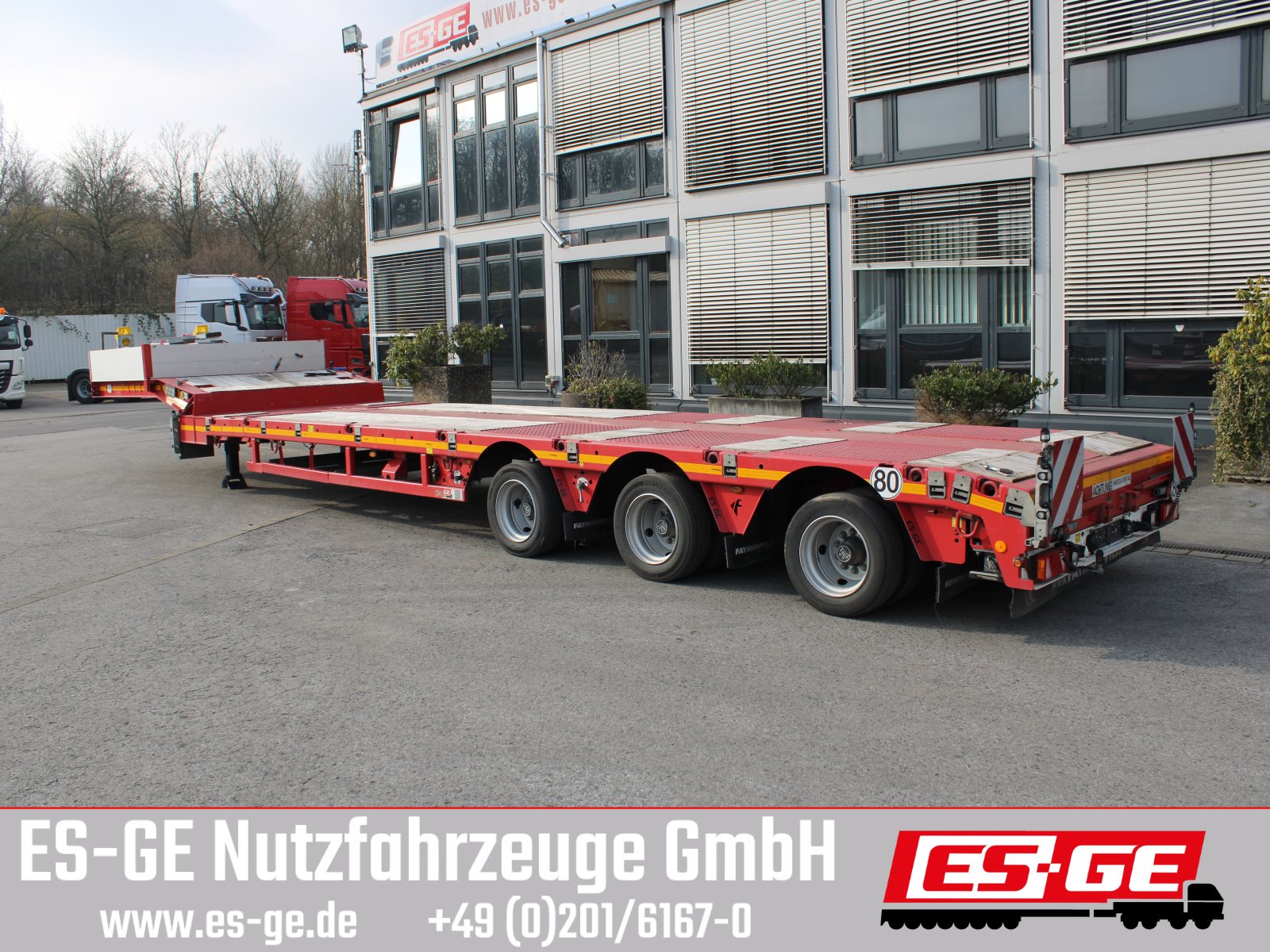 Faymonville Multimax Satteltieflader - hydr. gelenkt