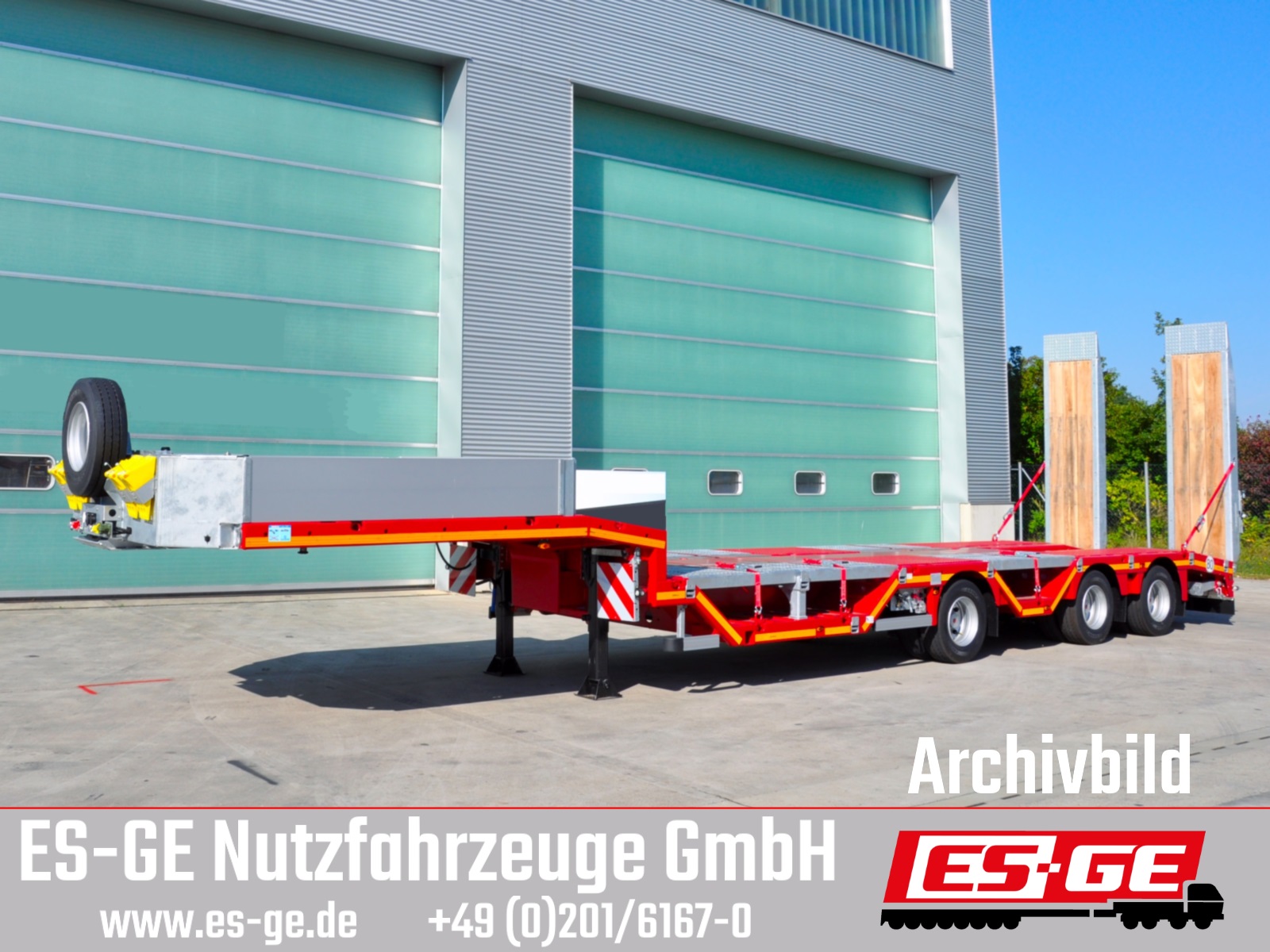 MAX Trailer MAX Trailer MAX100 Semi-Tieflader Radmulden