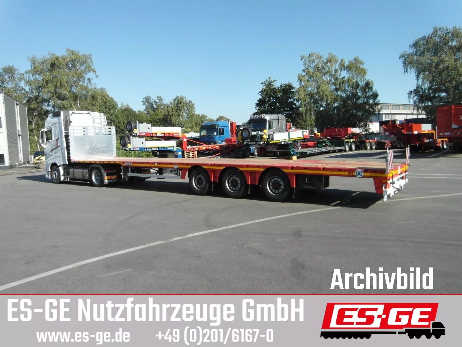 MAX Trailer - MAX200 Sattelanhänger Megatrailer
