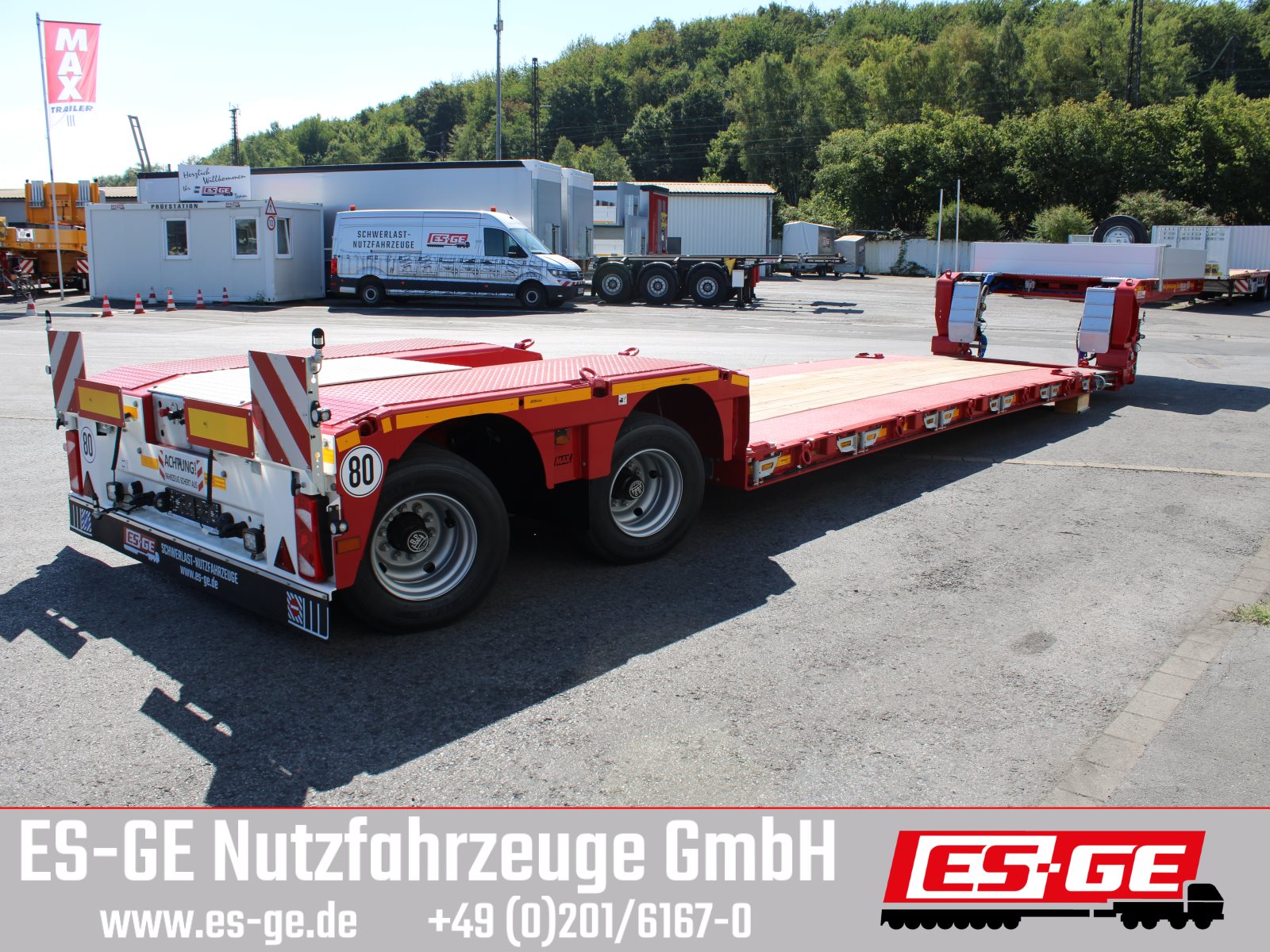MAX Trailer MAX Trailer MAX510 Tiefbett 2x10 t