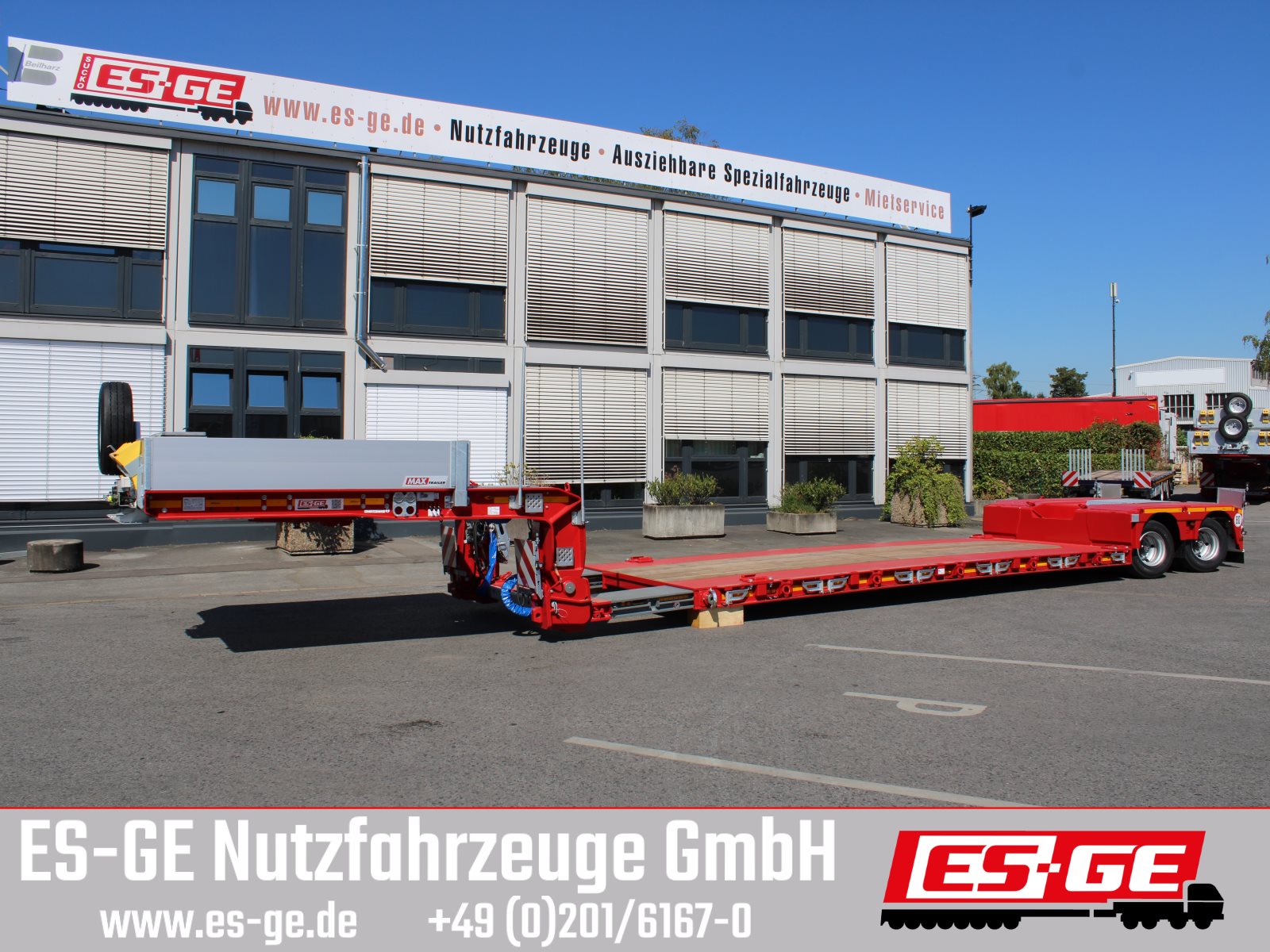 MAX Trailer MAX Trailer MAX510 Tiefbett 2x10 t