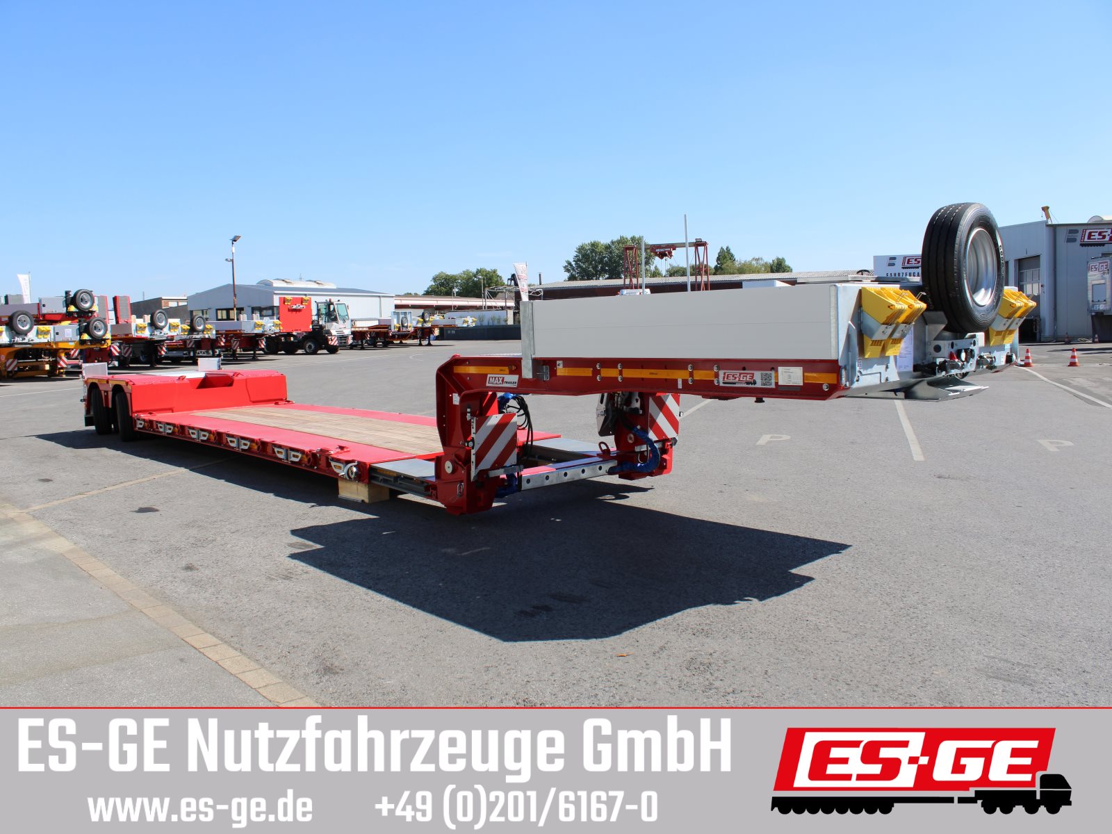 MAX Trailer MAX Trailer MAX510 Tiefbett 2x10 t
