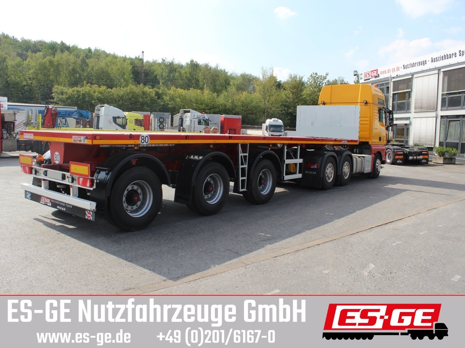 MAX Trailer MAX Trailer MAX410 Ballastauflieger