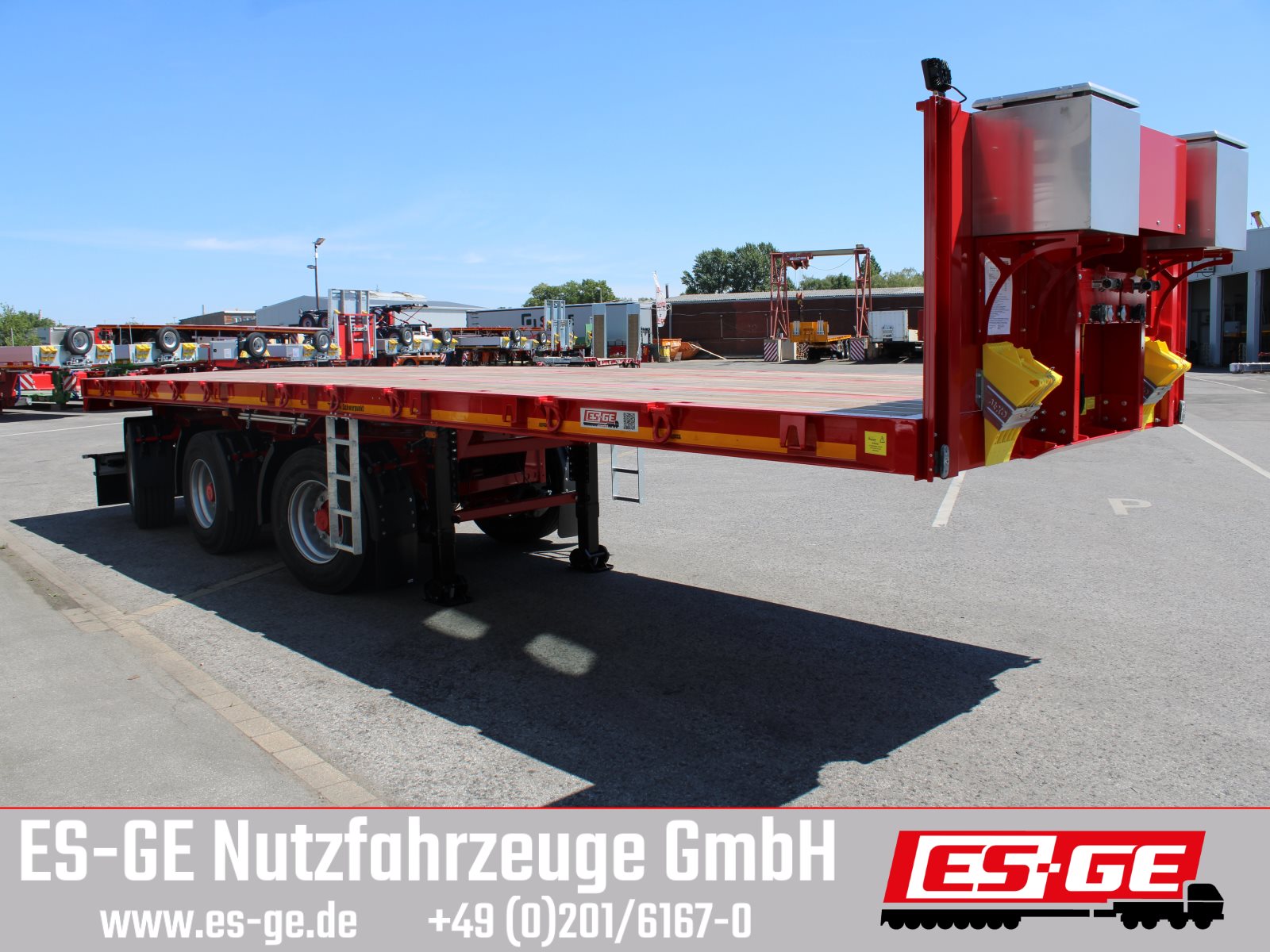 ES-GE 3-Achs-Ballastauflieger