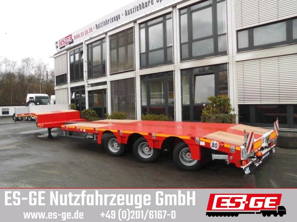 MAX Trailer MAX Trailer MAX110 Semi-Tieflader