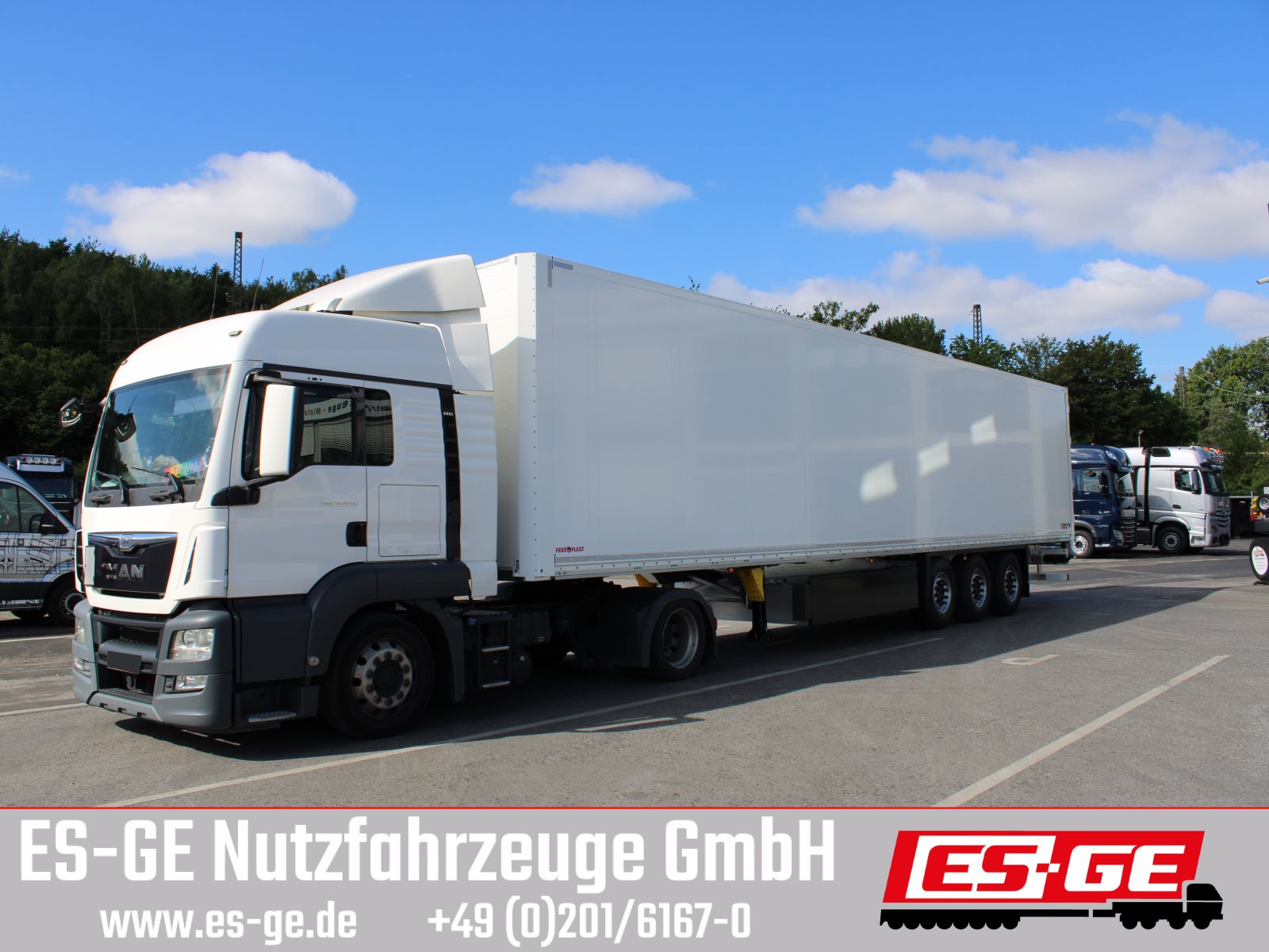 Schmitz Cargobull 3-Achs-Sattelkoffer FERROPLAST