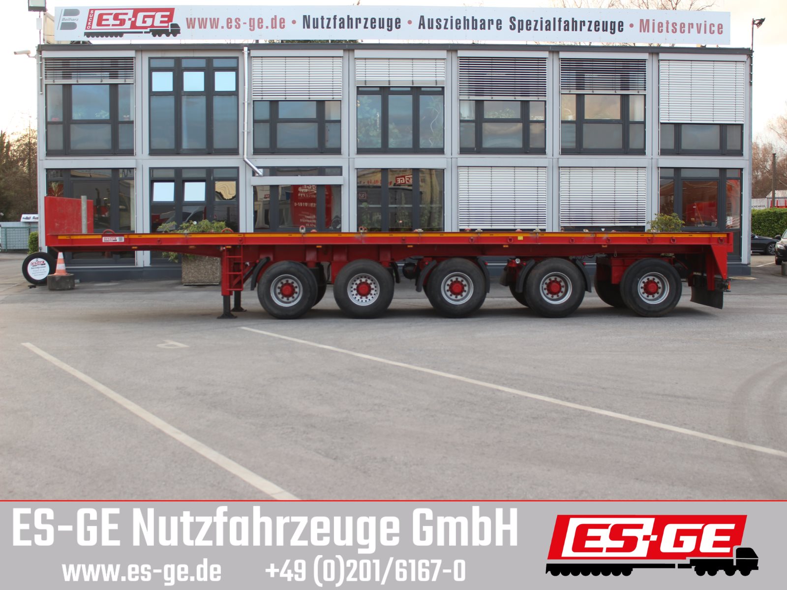 ES-GE 5-Achs-Ballastauflieger