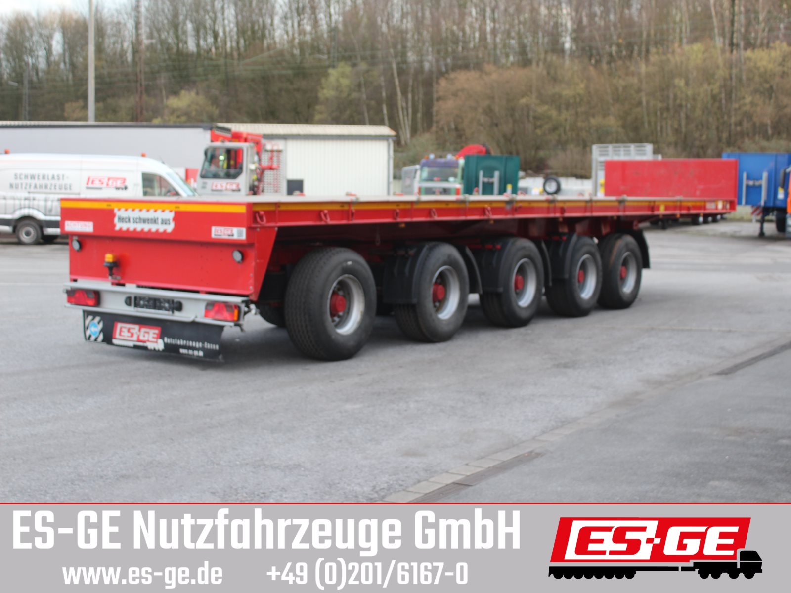ES-GE 5-Achs-Ballastauflieger