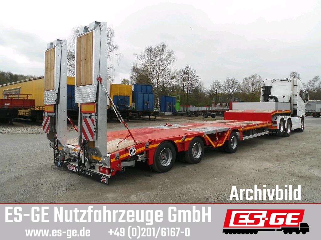 MAX Trailer MAX Trailer MAX100 Semi-Tieflader