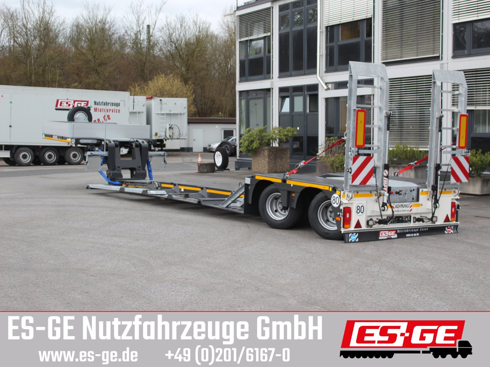 MAX Trailer MAX Trailer MAX510 Tiefbett 2x10 t (Forst)