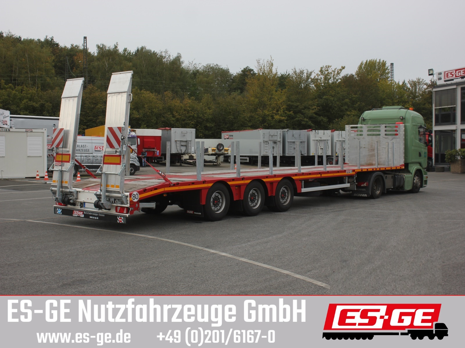 MAX Trailer MAX Trailer MAX200 Sattelanhänger Megatrailer