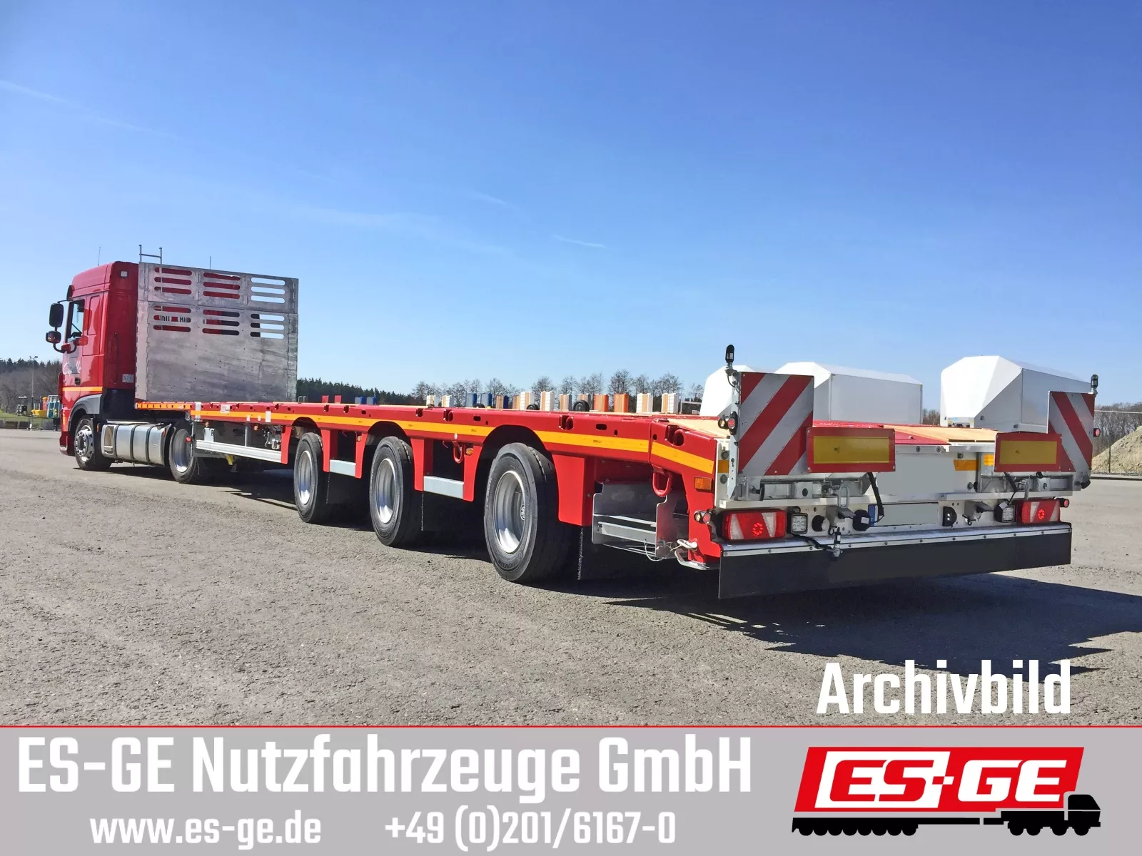 MAX Trailer - MAX210 Telesattel Megatrailer