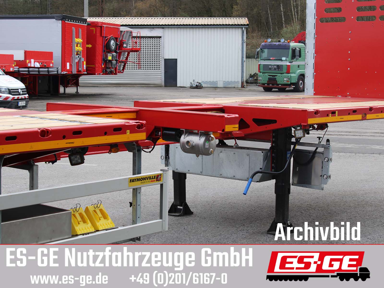 Faymonville Telemax Sattelauflieger - hydr. gelenkt