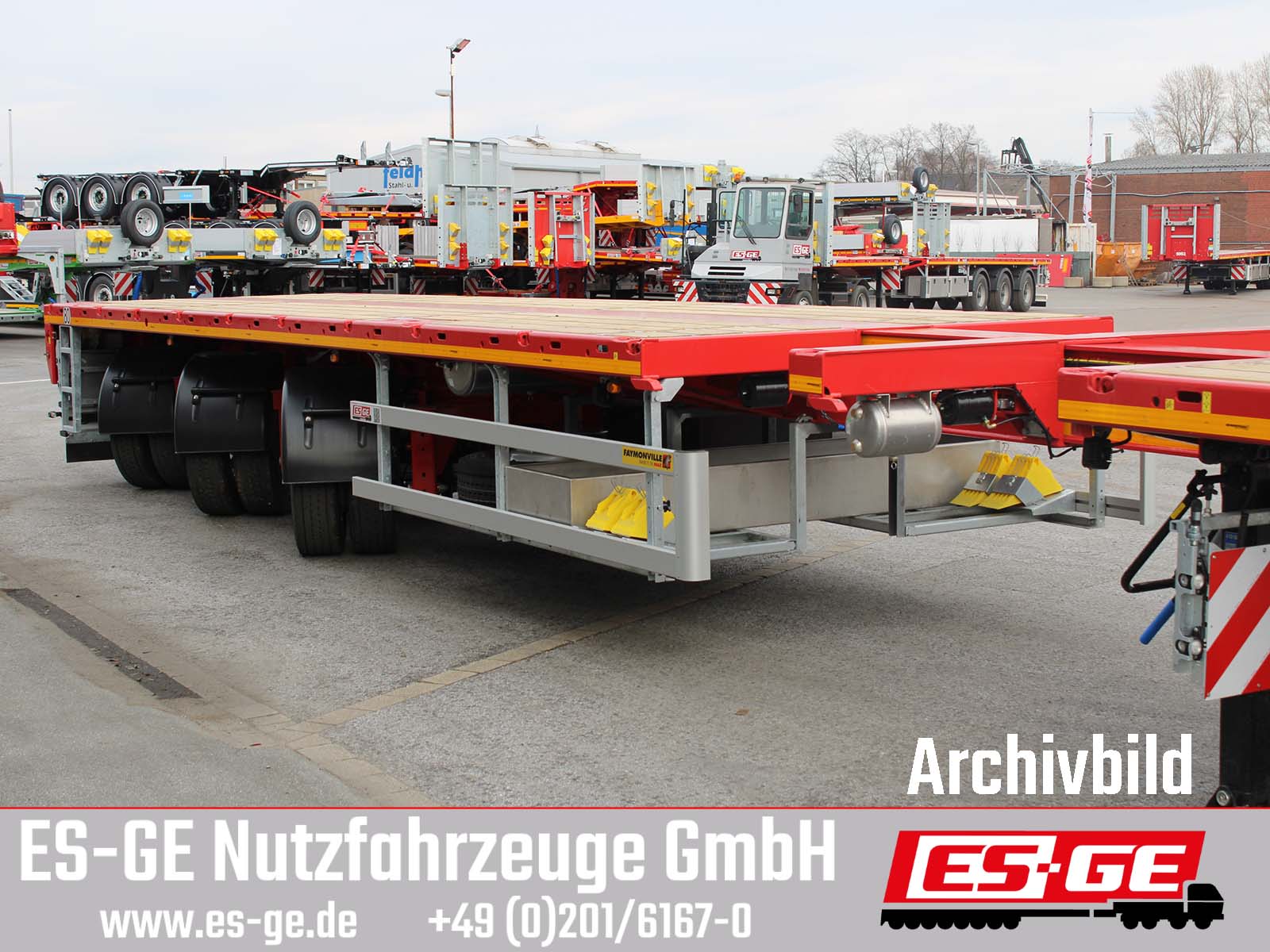 Faymonville Telemax Sattelauflieger - hydr. gelenkt