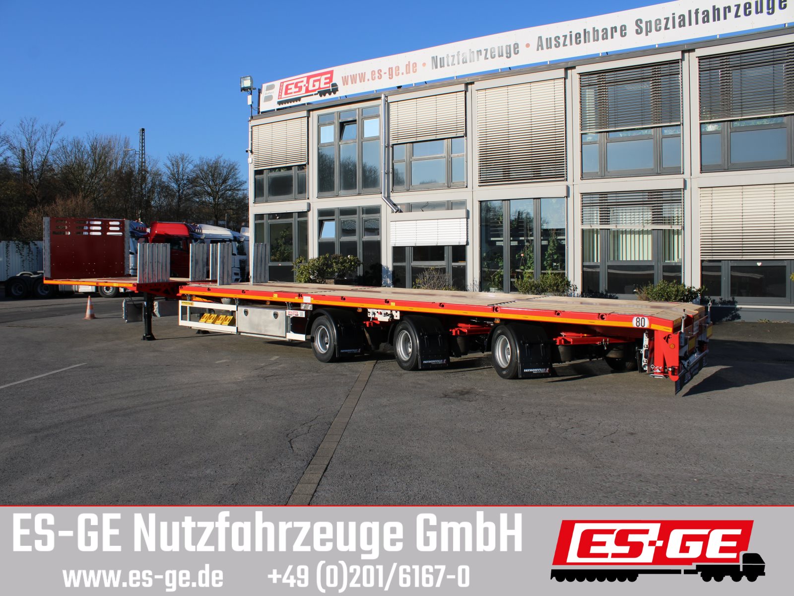 Faymonville Telemax Megatrailer - hydr. gelenkt