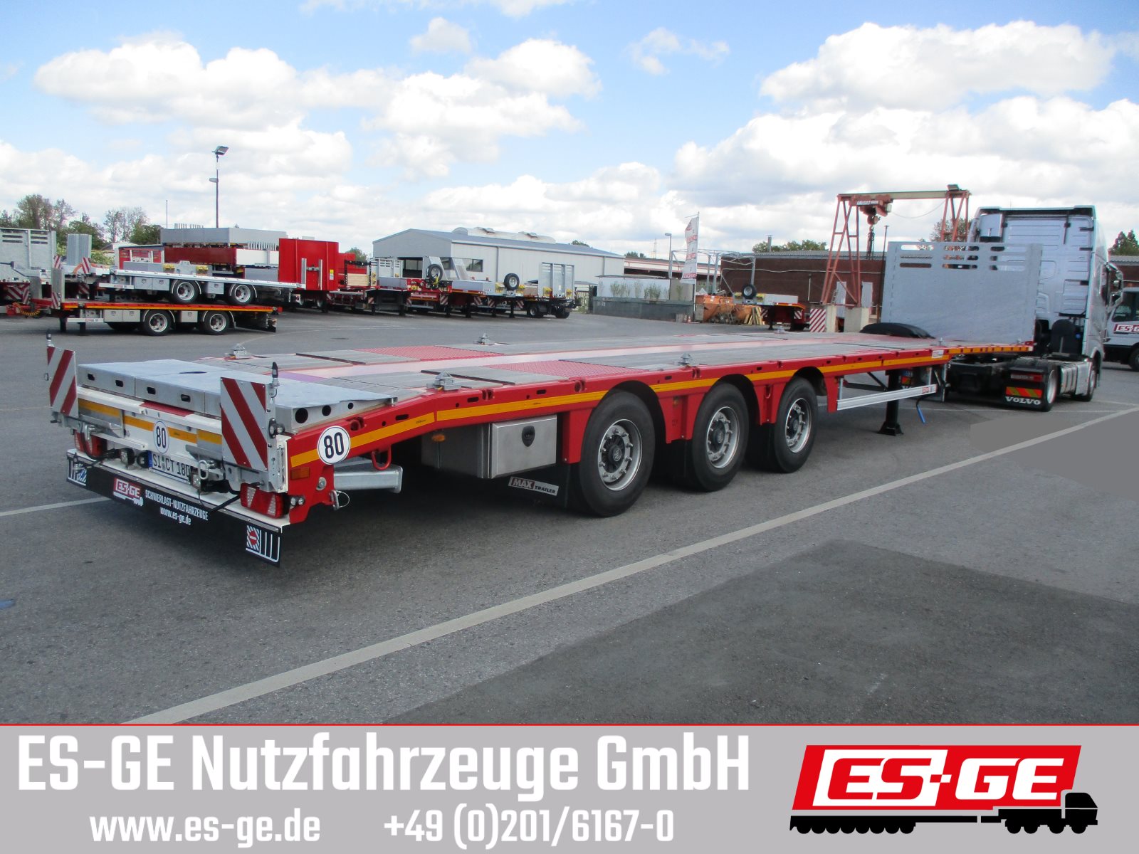 MAX Trailer MAX Trailer MAX200 Sattelanhänger Megatrailer