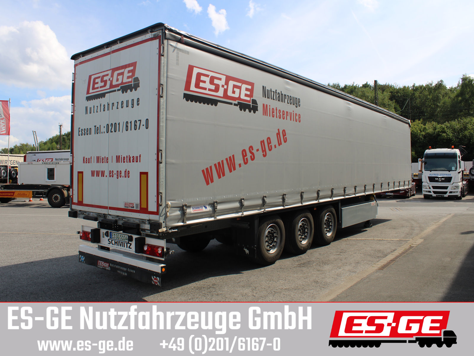Schmitz Cargobull 3-Achs-Sattelanhänger, Cutainsider Universal