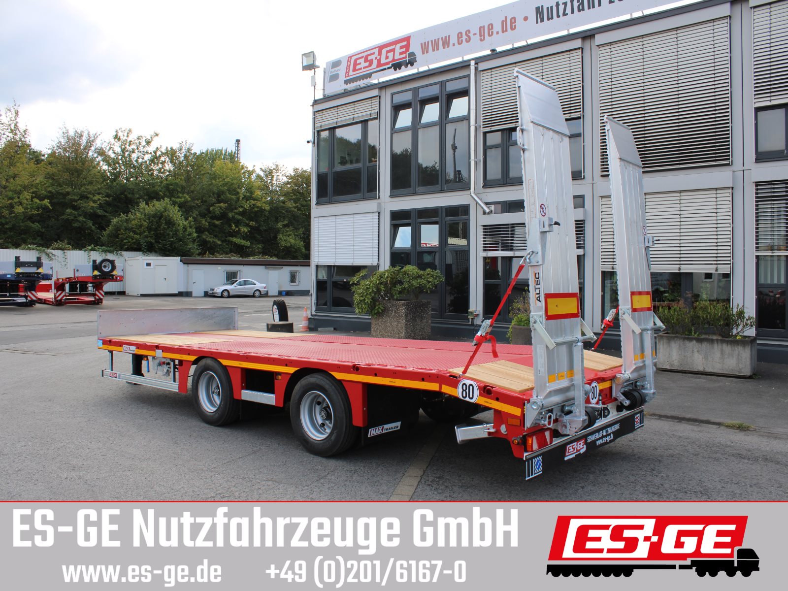 MAX Trailer MAX300 Zentralachsanhänger