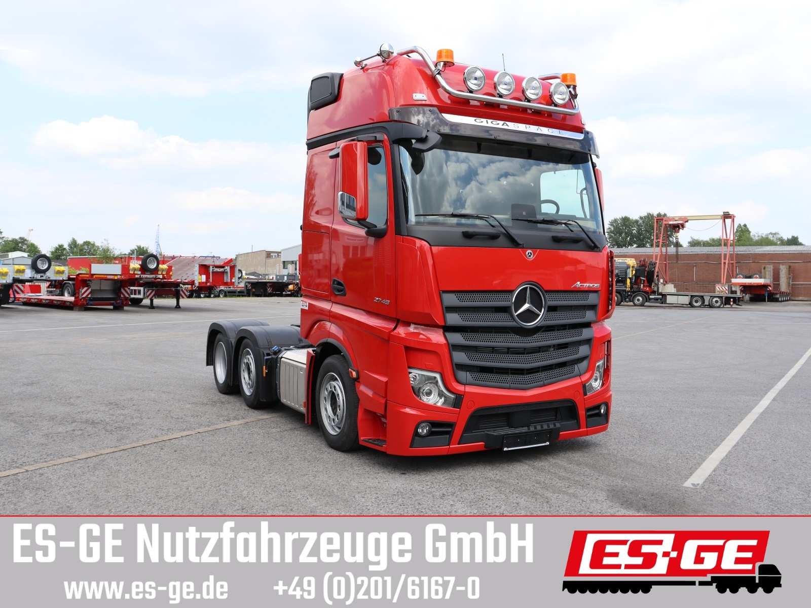 Mercedes-Benz Actros 5 L FHS 2751LSnRL 6x2/4 Lowliner
