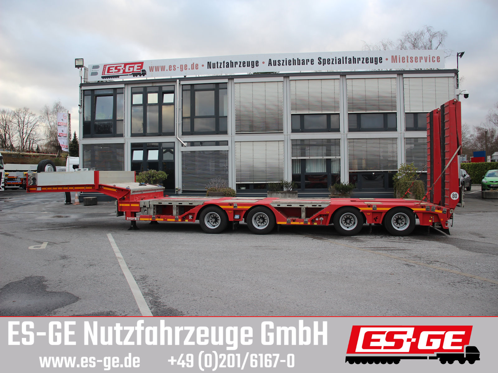 Faymonville Multimax Satteltieflader (2+2) - nachlaufgelenkt