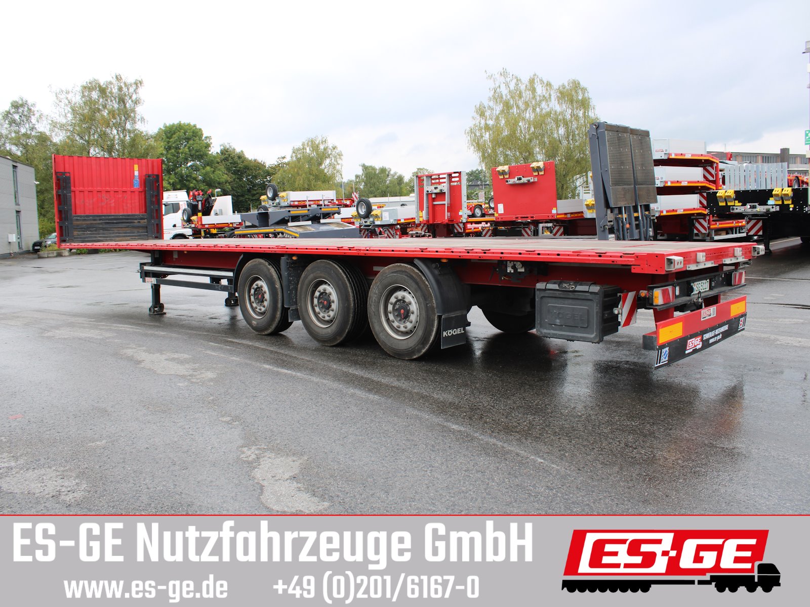 KÖGEL Multi Chassis - 3-Achs-Sattelanhänger