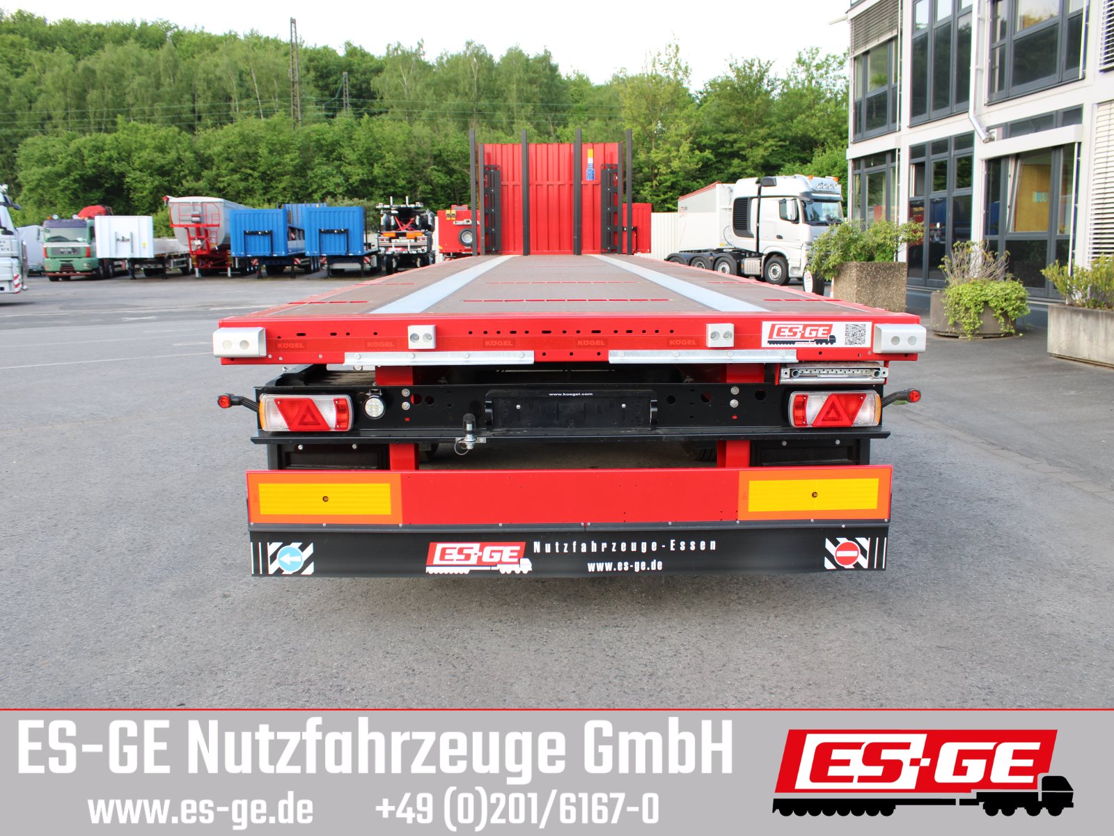 KÖGEL Multi Chassis - 3-Achs-Sattelanhänger