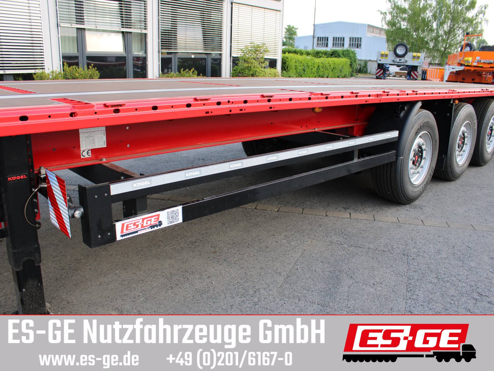 KÖGEL Multi Chassis - 3-Achs-Sattelanhänger