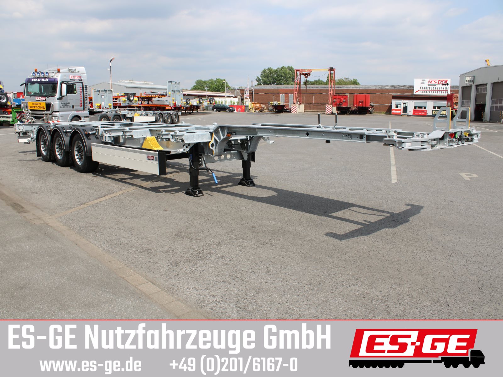 Schmitz Cargobull 3-Achs-Containerchassis