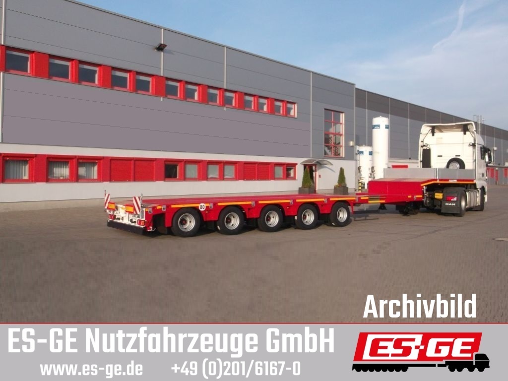 MAX Trailer MAX Trailer MAX100 Semi-Tieflader