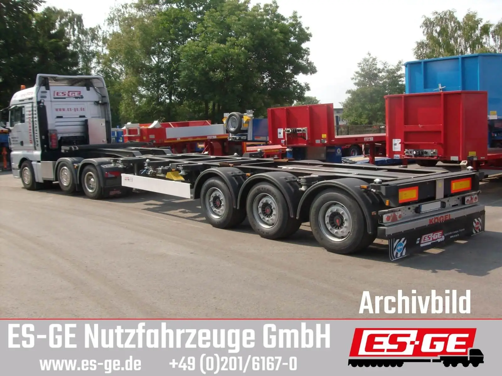 KÖGEL - Port 40 simplex, pneum. Heckausschub