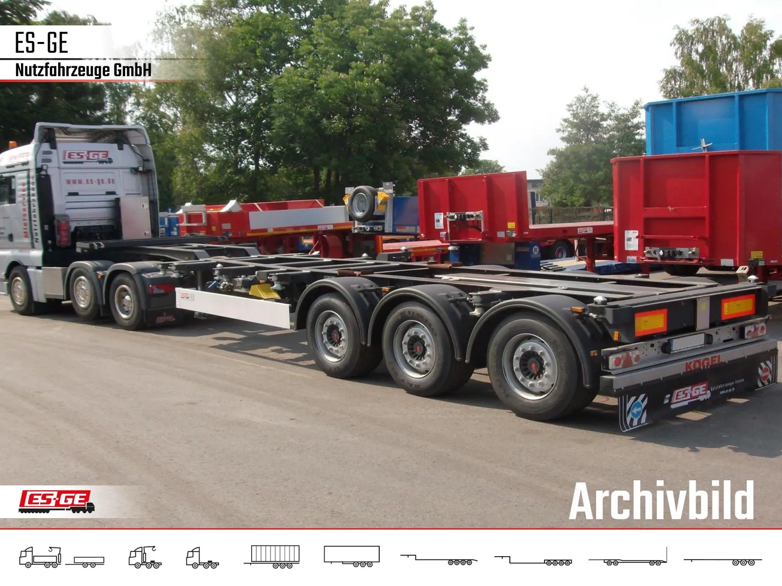 KÖGEL - Port 40 simplex, pneum. Heckausschub