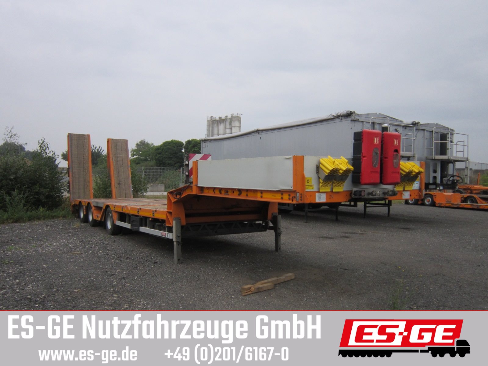 Faymonville Euromax Satteltieflader - nachlaufgelenkt