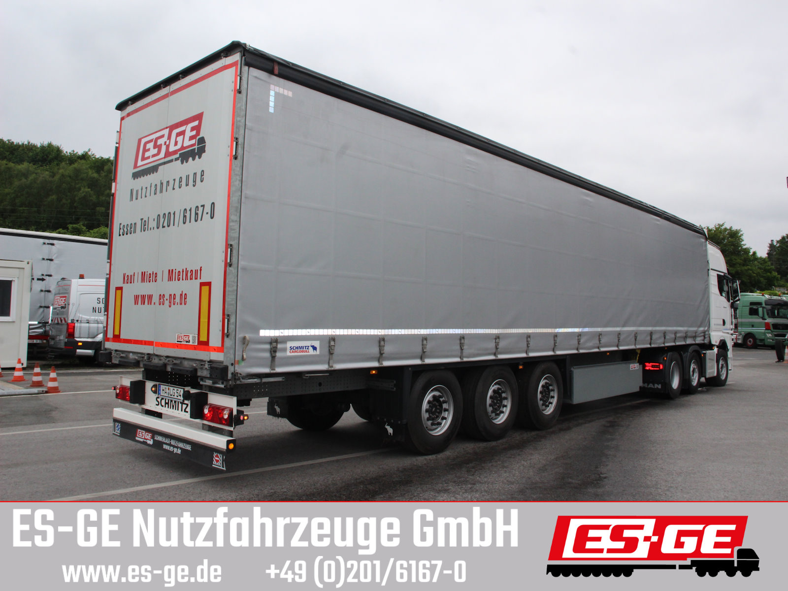 Schmitz Cargobull 3-Achs-Sattelanhänger, Cutainsider Universal